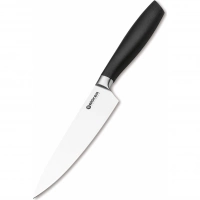 Кухонный нож шефа Bker Core Professional Chef’s Knife, 160 мм, сталь X50CrMoV15, рукоять пластик купить в Рязани