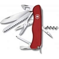 Мультитул Victorinox Outrider 0.8513, сталь X50CrMoV15, рукоять нейлон, красный купить в Рязани