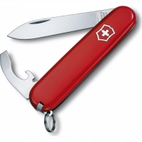 Нож перочинный Victorinox Bantam, сталь X55CrMo14, рукоять Cellidor®, красный купить в Рязани