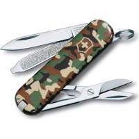 Нож перочинный Victorinox Classic, сталь X55CrMo14, рукоять Cellidor®, камуфляж купить в Рязани