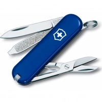 Нож перочинный Victorinox Classic, сталь X55CrMo14, рукоять Cellidor®, синий купить в Рязани