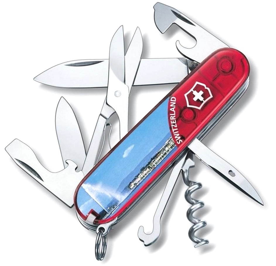 Нож перочинный Victorinox Climber Geneve, 91 мм, 14 функций