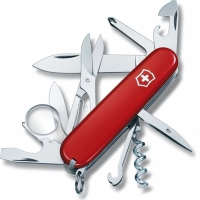 Нож перочинный Victorinox Explorer, сталь X55CrMo14, рукоять Cellidor®, красный купить в Рязани