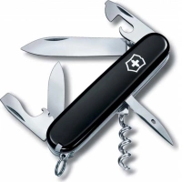 Нож перочинный Victorinox Spartan, сталь X55CrMo14, рукоять Cellidor®, черный купить в Рязани