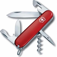 Нож перочинный Victorinox Spartan, сталь X55CrMo14, рукоять Cellidor®, красный купить в Рязани