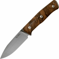 Нож с фиксированным клинком LionSteel B35, сталь Sleipner, рукоять ореховое дерево купить в Рязани