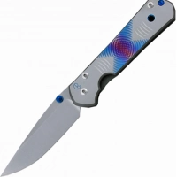 Нож складной Chris Reeve Large Sebenza 21 L21UN G, сталь CPM S35VN, рукоять титан купить в Рязани