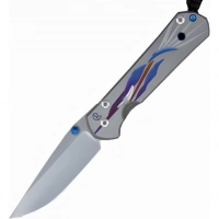 Нож складной Chris Reeve Large Sebenza 21  L21UNIQUE O, сталь CPM S35VN, рукоять титан купить в Рязани