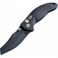 Нож складной Hogue EX-04 Black Wharncliffe, сталь 154CM, рукоять стеклотекстолит G-Mascus® G10 купить в Рязани