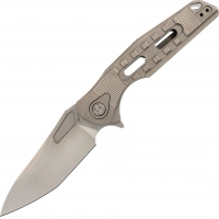 Нож складной Thor 3 Rikeknife, сталь M390, Plain Titanium купить в Рязани