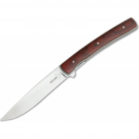 Складной нож Boker Urban Trapper Gentleman Cocobolo Wood 01BO722, сталь VG-10, рукоять титан/дерево купить в Рязани