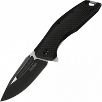 Складной нож Flourish KERSHAW 3935, сталь 8Cr13MoV BlackWash™, рукоять G-10 и Carbon купить в Рязани