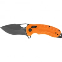 Складной нож SOG Kiku XR LTE Orange, сталь CTS-XHP, рукоять G10/Carbon fiber купить в Рязани