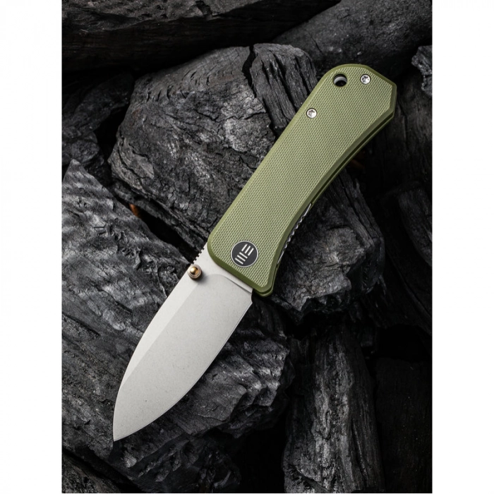 Складной нож WE Knife Banter Green, S35VN