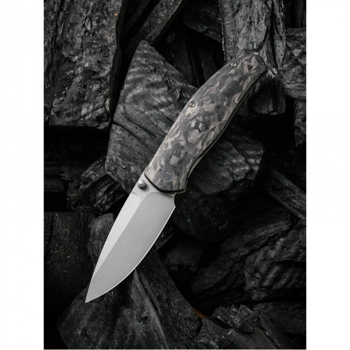 Складной нож WE Knife Esprit Marble Carbon, CPM 20CV