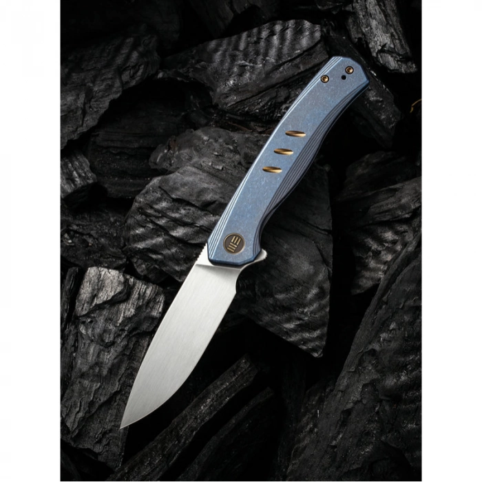 Складной нож WE Knife Seer Blue, CPM 20CV, Limited Edition