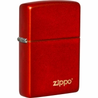 Зажигалка Classic Metallic Red ZIPPO с логотипом Zippo купить в Рязани