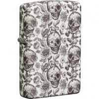 Зажигалка Skeleton Glow in the Dark Green ZIPPO купить в Рязани