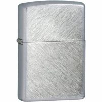 Зажигалка ZIPPO с покрытием Herringbone Sweep, латунь/сталь, серебристая, матовая, 36x12x56 мм купить в Рязани